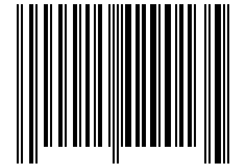 Number 15429013 Barcode
