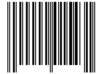 Number 15431 Barcode