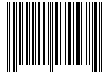 Number 15434568 Barcode