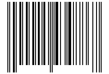 Number 15434886 Barcode