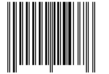 Number 154376 Barcode