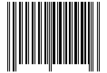 Number 1551 Barcode