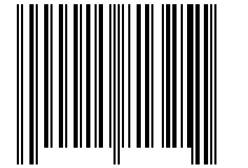 Number 15813251 Barcode