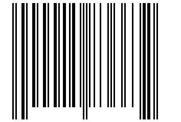 Number 15836632 Barcode