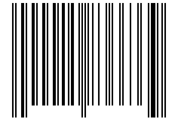 Number 15836633 Barcode