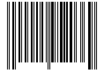 Number 15952036 Barcode
