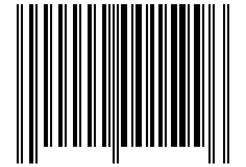 Number 1599 Barcode