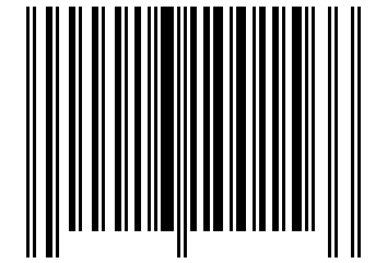 Number 16100156 Barcode