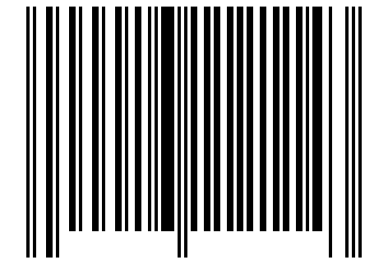 Number 16112114 Barcode