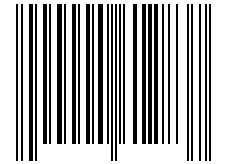 Number 1612837 Barcode
