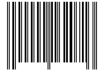 Number 162071 Barcode