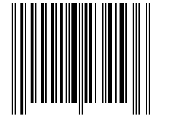 Number 16234536 Barcode