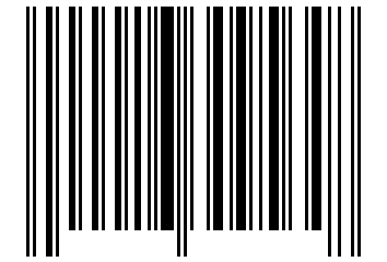 Number 16309564 Barcode