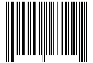 Number 163512 Barcode