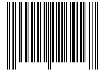 Number 16416 Barcode