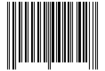Number 1642 Barcode