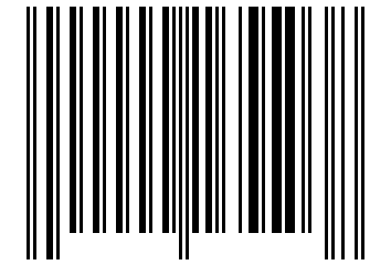Number 165503 Barcode