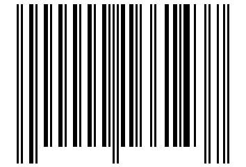 Number 166143 Barcode