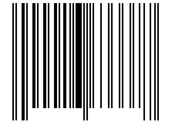 Number 16633377 Barcode