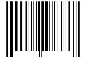 Number 166376 Barcode