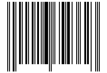 Number 16654362 Barcode