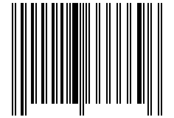 Number 16666669 Barcode