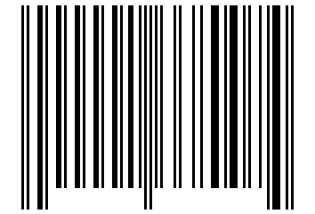 Number 1668007 Barcode