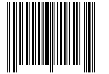 Number 16718234 Barcode