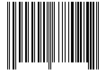 Number 1677025 Barcode