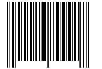 Number 16809918 Barcode