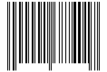 Number 1687401 Barcode