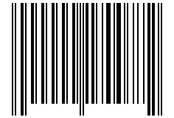 Number 170077 Barcode