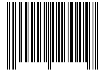 Number 17025 Barcode