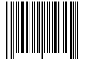 Number 170369 Barcode