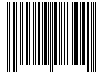 Number 17073240 Barcode