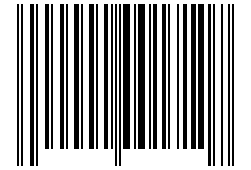 Number 1710 Barcode