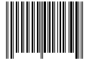 Number 17139 Barcode