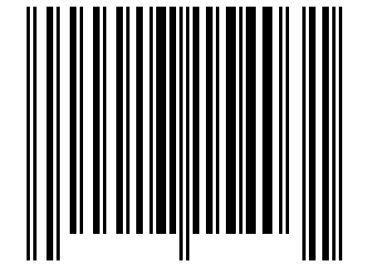 Number 17154031 Barcode