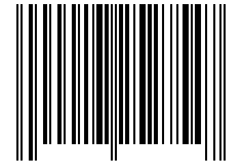 Number 17252754 Barcode