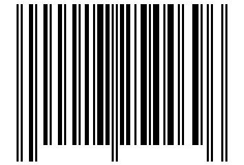 Number 17254469 Barcode