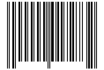 Number 17273 Barcode
