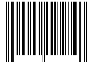 Number 17279 Barcode