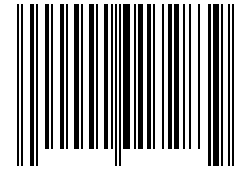 Number 17283 Barcode