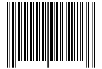 Number 17286 Barcode