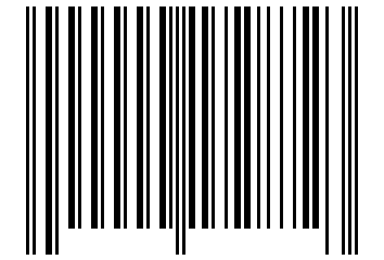 Number 172872 Barcode
