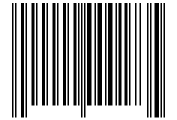 Number 173 Barcode