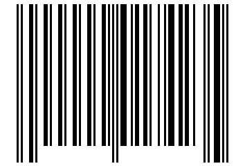 Number 17423 Barcode