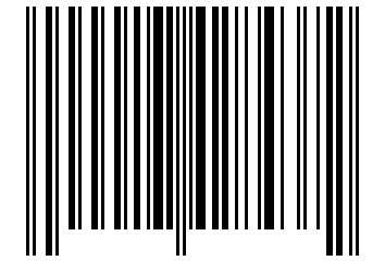 Number 17428437 Barcode