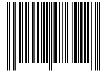 Number 17486542 Barcode