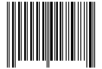 Number 17577 Barcode
